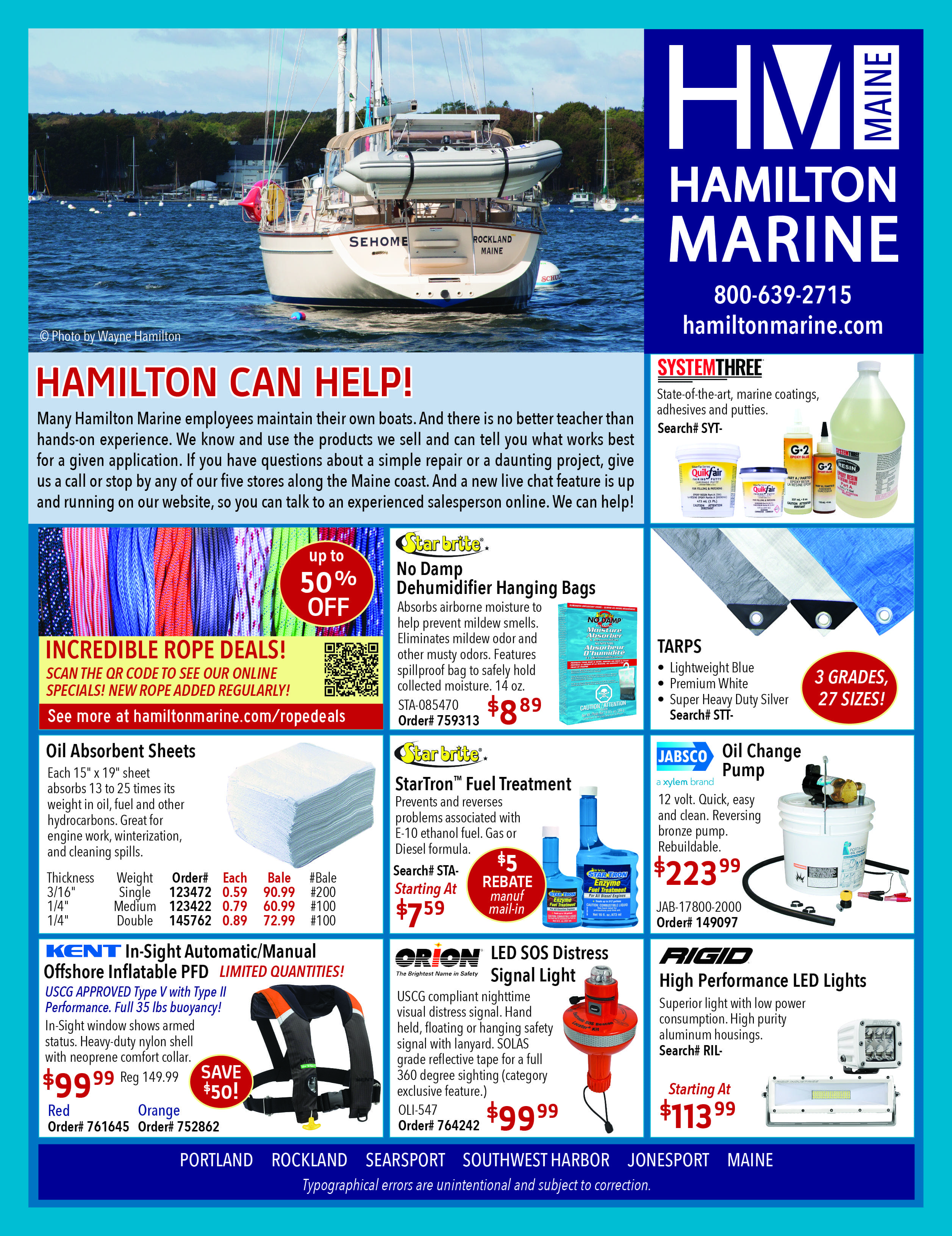 Current Ads Hamilton Marine
